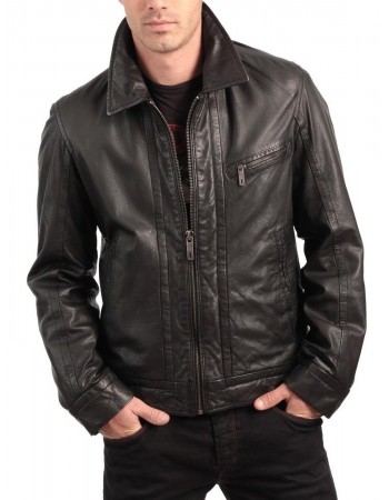 Laverapelle Men's Genuine Lambskin Leather Jacket (Aviator Jacket) - 1501617 Laverapelle Men's Genuine Lambskin Leather Jacket (Aviator Jacket) - 1501617