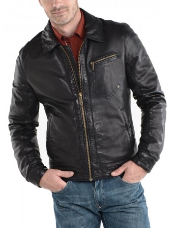 Laverapelle Men's Genuine Lambskin Leather Jacket (Aviator Jacket) - 1501567 Laverapelle Men's Genuine Lambskin Leather Jacket (Aviator Jacket) - 1501567
