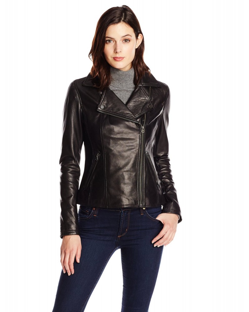 Laverapelle Women's Genuine Lambskin Leather Jacket (Fencing Jacket) - 1521708 Laverapelle Women's Genuine Lambskin Leather Jacket (Fencing Jacket) - 1521708