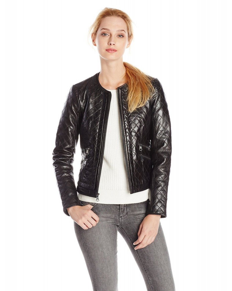 Laverapelle Women's Genuine Lambskin Leather Jacket (Quilted Jacket) - 1521717 Laverapelle Women's Genuine Lambskin Leather Jacket (Quilted Jacket) - 1521717