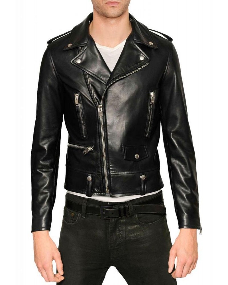 Laverapelle Men's Genuine Cowhide Leather Jacket (Double Rider Jacket) - 1501583 Laverapelle Men's Genuine Cowhide Leather Jacket (Double Rider Jacket) - 1501583