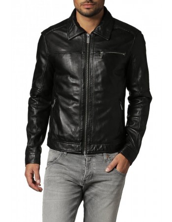 Laverapelle Men's Genuine Lambskin Leather Jacket (Aviator Jacket) - 1501093 Laverapelle Men's Genuine Lambskin Leather Jacket (Aviator Jacket) - 1501093