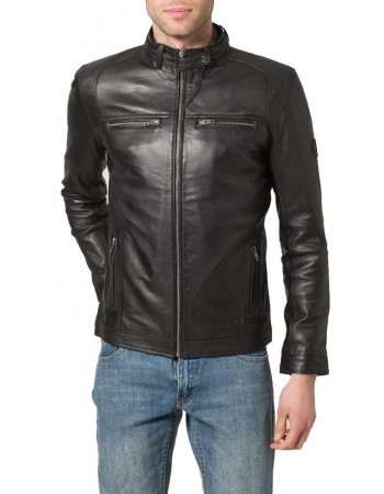 Laverapelle Men's Genuine Lambskin Leather Jacket (Racer Jacket) - 1501578 Laverapelle Men's Genuine Lambskin Leather Jacket (Racer Jacket) - 1501578