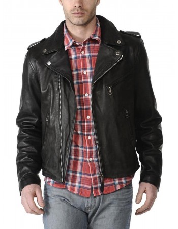 Laverapelle Men's Genuine Lambskin Leather Jacket (Double Rider Jacket) - 1501190 Laverapelle Men's Genuine Lambskin Leather Jacket (Double Rider Jacket) - 1501190