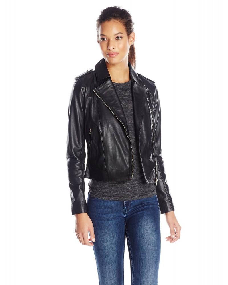 Laverapelle Women's Genuine Lambskin Leather Jacket (Classic Jacket) - 1521765 Laverapelle Women's Genuine Lambskin Leather Jacket (Classic Jacket) - 1521765