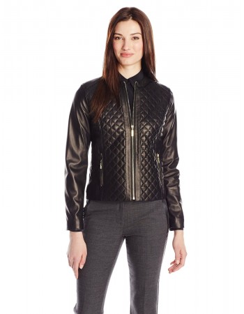 Laverapelle Women's Genuine Lambskin Leather Jacket (Quilted Jacket) - 1521686 Laverapelle Women's Genuine Lambskin Leather Jacket (Quilted Jacket) - 1521686