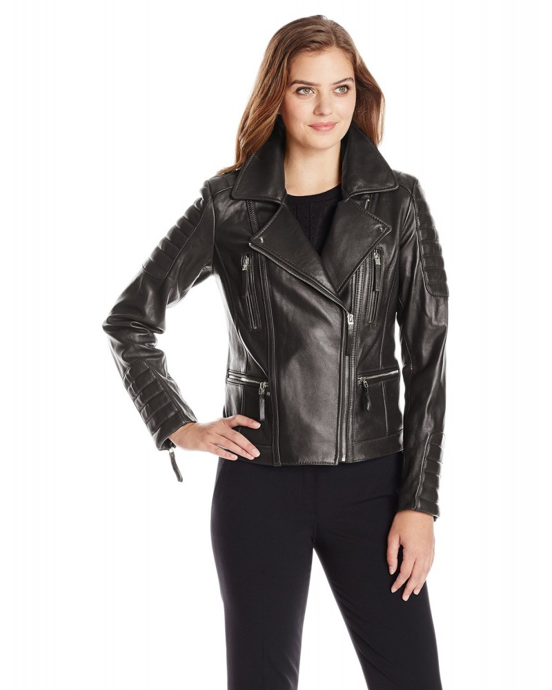 Laverapelle Women's Genuine Lambskin Leather Jacket (Double Rider Jacket) - 1521681 Laverapelle Women's Genuine Lambskin Leather Jacket (Double Rider Jacket) - 1521681