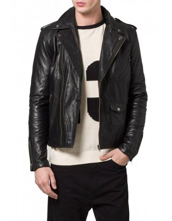 Laverapelle Men's Genuine Lambskin Leather Jacket (Double Rider Jacket) - 1501188 Laverapelle Men's Genuine Lambskin Leather Jacket (Double Rider Jacket) - 1501188