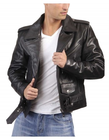 Laverapelle Men's Genuine Lambskin Leather Jacket (Double Rider Jacket) - 1501523 Laverapelle Men's Genuine Lambskin Leather Jacket (Double Rider Jacket) - 1501523