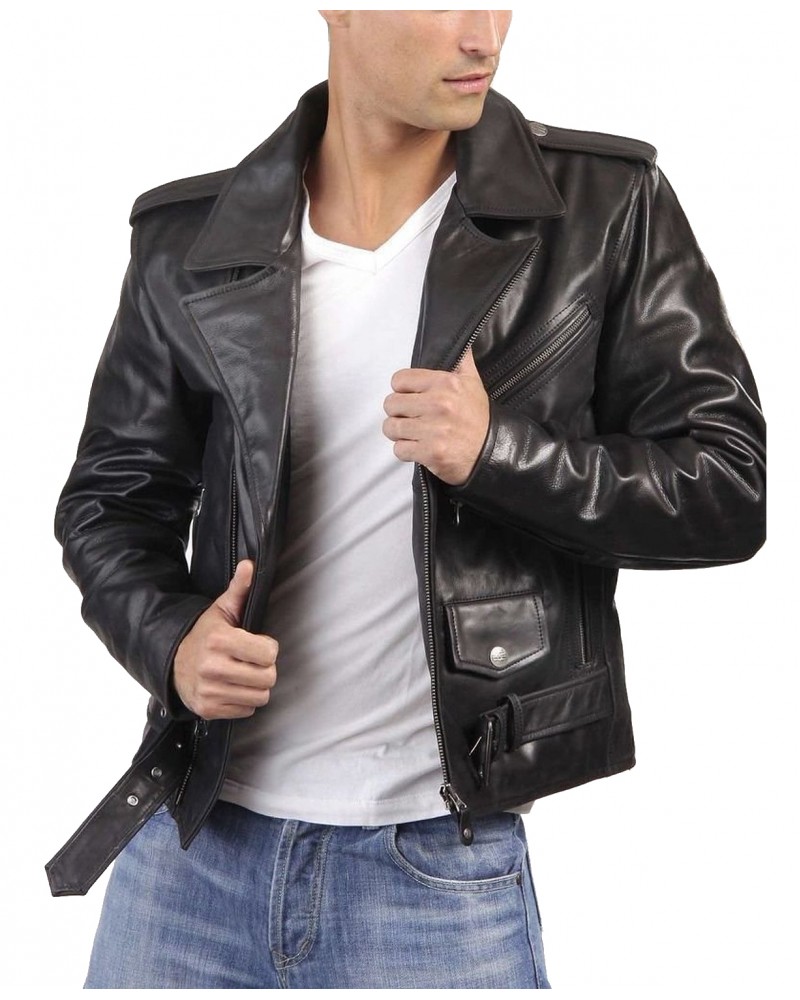 Laverapelle Men's Genuine Lambskin Leather Jacket (Double Rider Jacket) - 1501523 Laverapelle Men's Genuine Lambskin Leather Jacket (Double Rider Jacket) - 1501523